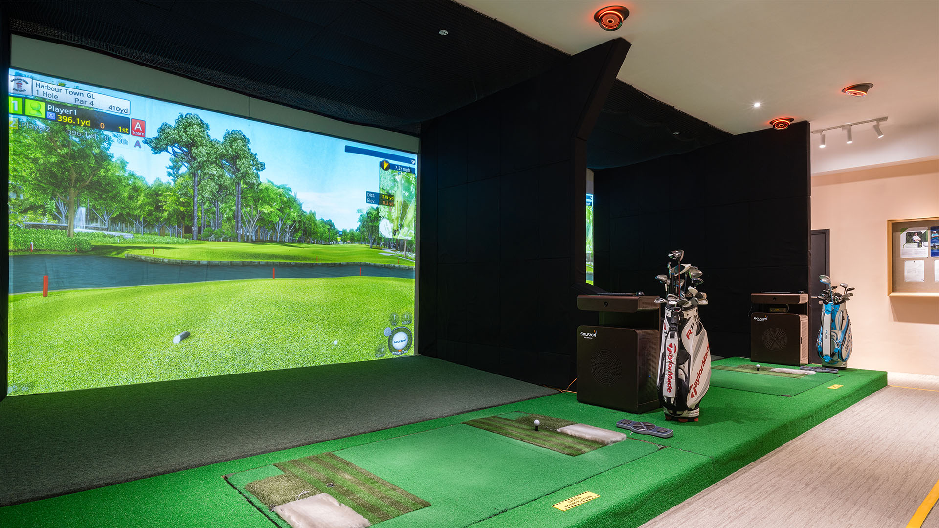 Golf Simulator Room