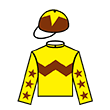 川河尊駒 騎師彩衣