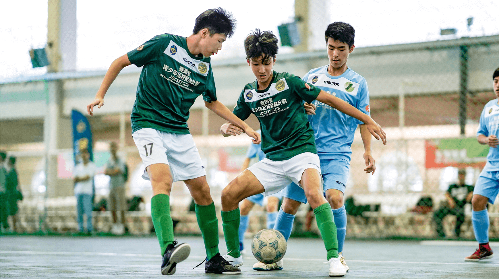 football players futsal court sha tin