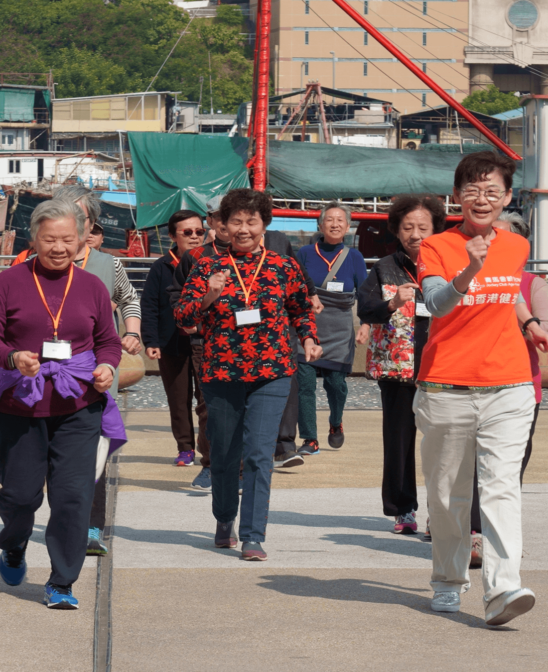age friendly city fitness walking