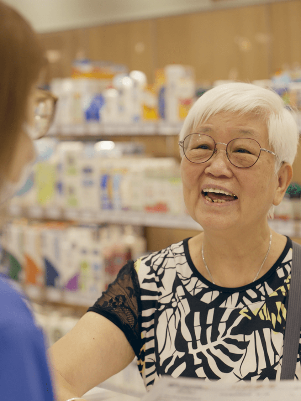 health older adults smiling portrait image