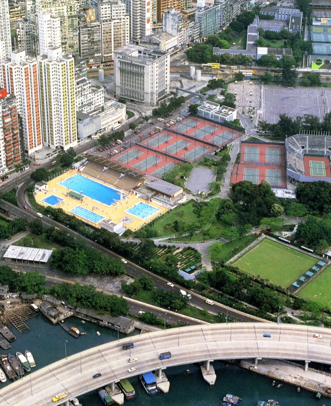 sports city day view