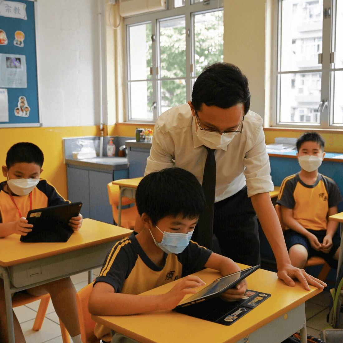 andy li teach student
