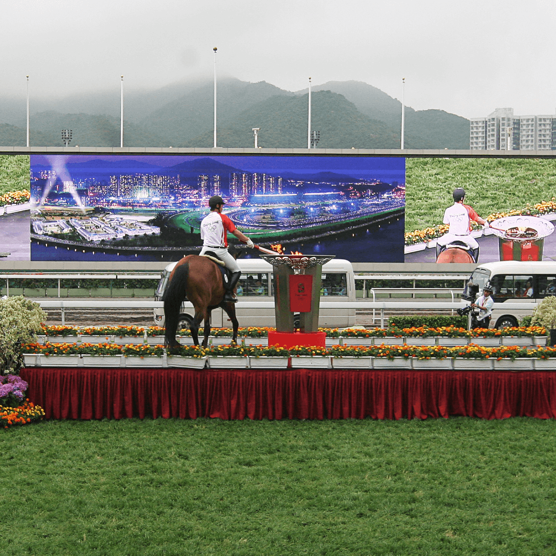co hosting of the beijing olympic equestrian events