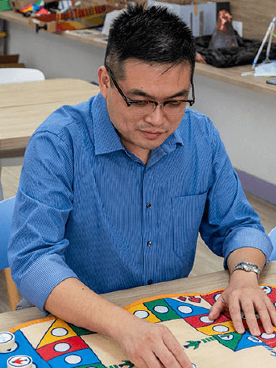 michelle siu playing game portrait image