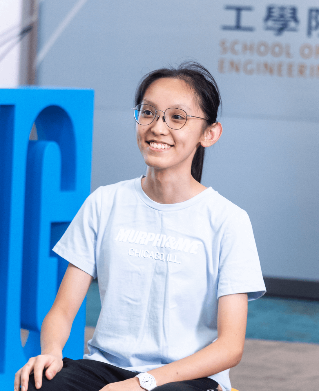 female medical engineer portrait