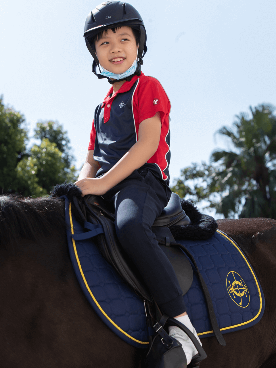 horses with kids