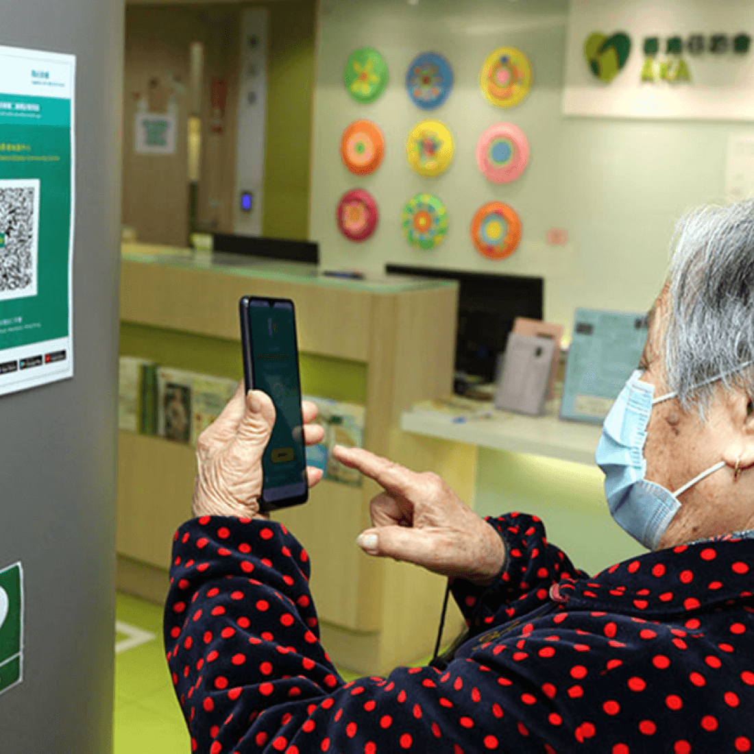 pandemic elderly phone