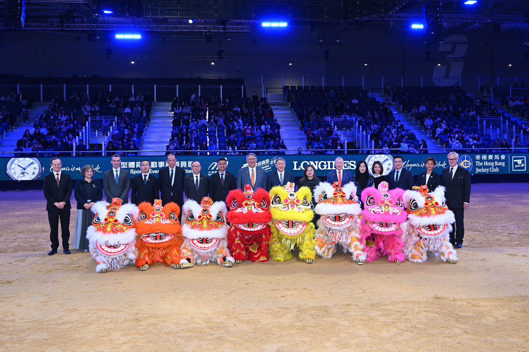 ロンジン香港国際ホースショーの様子