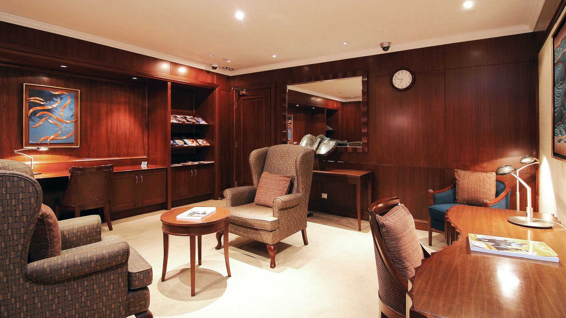 Snooker​ Room and Reading Room